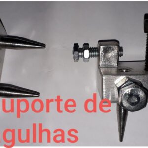 Suporte de Agulhas em Alumínio Completo Par